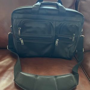 Tumi professional leather laptop brief case